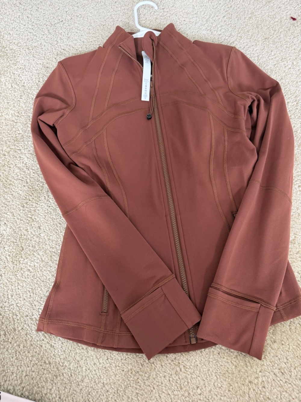 lululemon athletica Women's Define Jacket  - Rust Brown